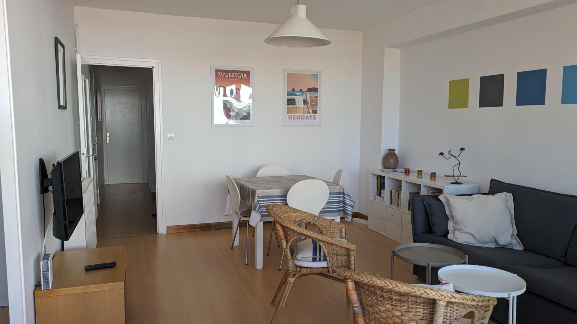 Appartement 3 Pieces Au Coeur D'Hendaye Plage Bagian luar foto